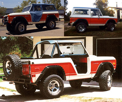 Denver Broncos on The Denver Broncos Special Edition Ford Bronco Page